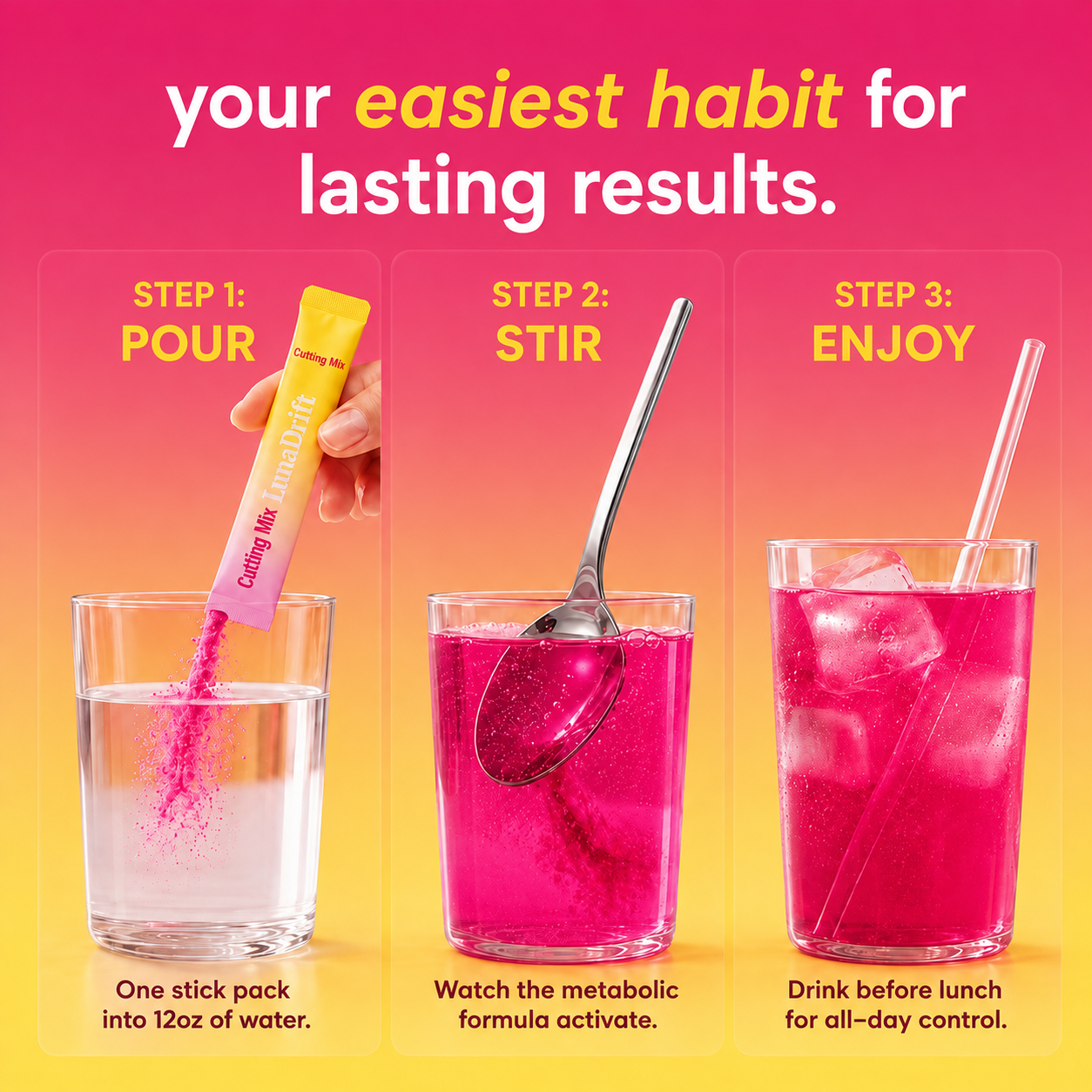 LunaDrift™ Cutting Drink Mix